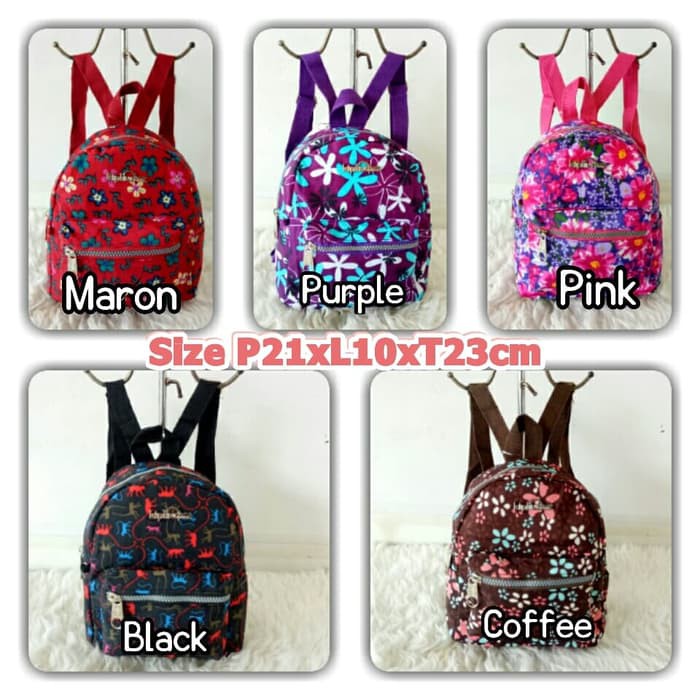 Tas Ransel Mini Kipling Motif KP8340