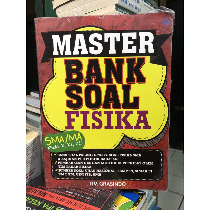 master bank soal fisika SMA