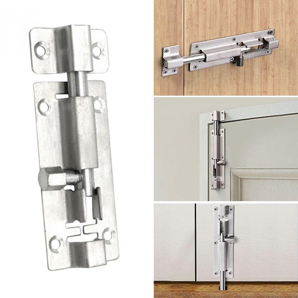 Nickolas1 Door Bolt 1.5/2/3 /4 Inch Kunci Sliding Anti Maling Stainless Steel