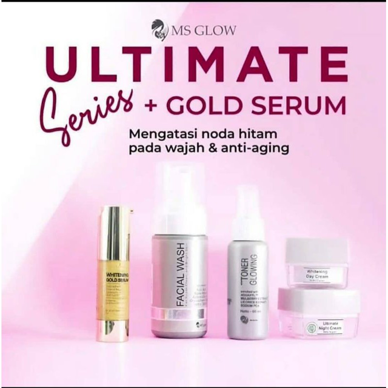 PAKET ULTIMATE + SERUM GOLD MsGlow