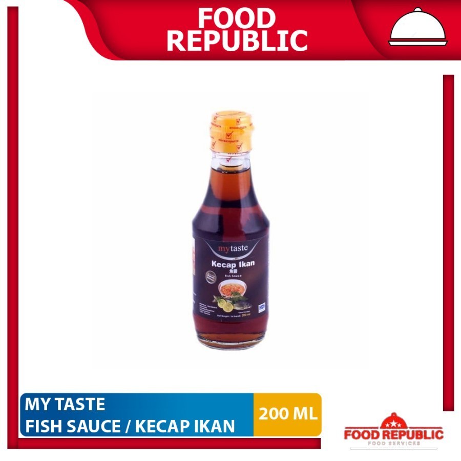 

My Taste Fish Sauce 200 Ml Kecap Ikan Saus Masak Halal Chinese Food