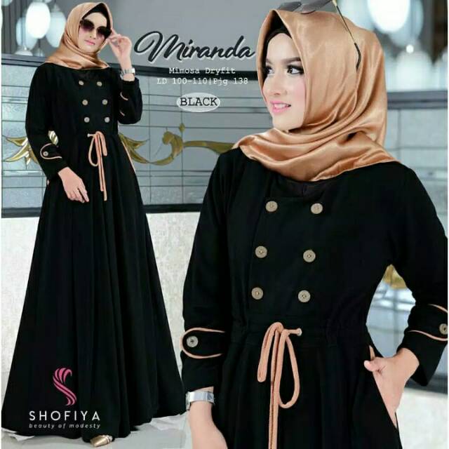 Gamis syari / gamis muslim / busana wanita