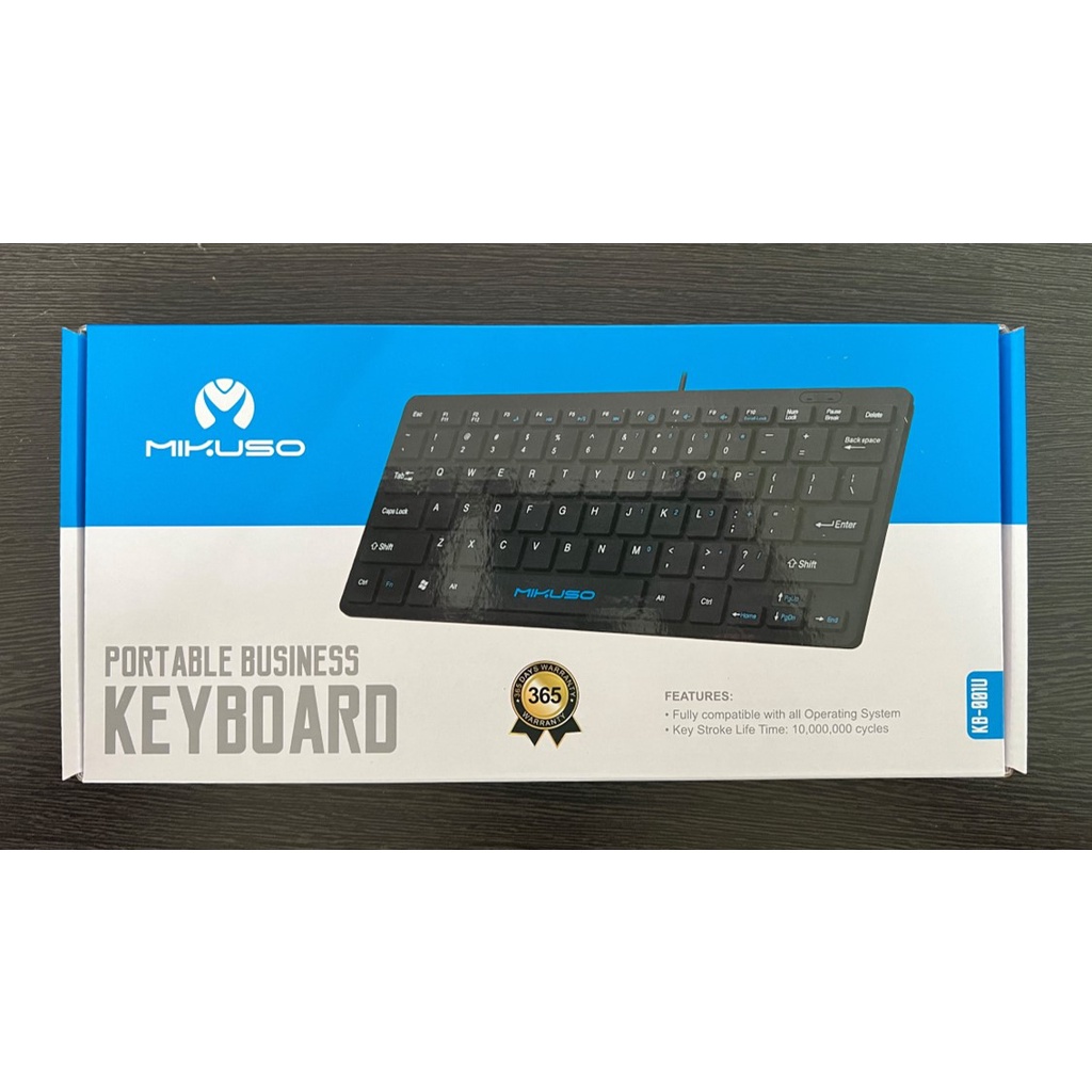 Keyboard Mikuso KB-001U (Portable Business Keyboard)