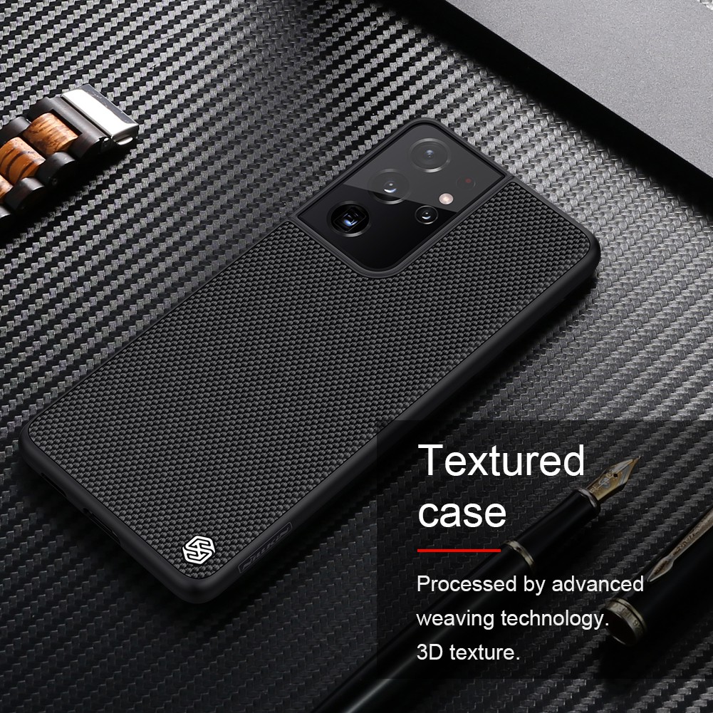 Hard Case SAMSUNG Galaxy S21 Ultra Nillkin Textured Nylon Fiber Ori