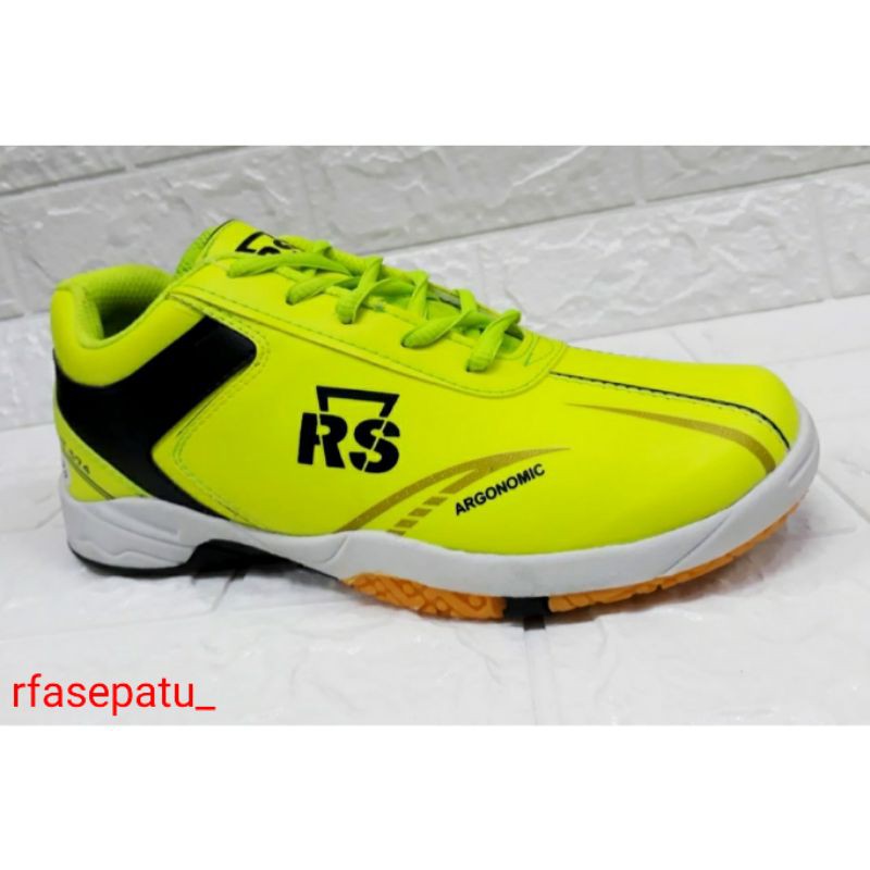 Sepatu jf Badminton RS terbaru alas karet /sepatu gowes/sepatu badminton murah terlaris