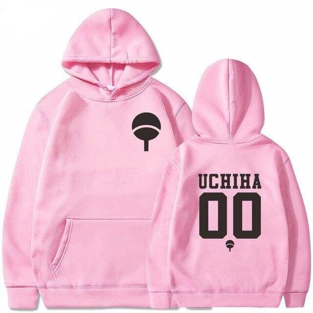 Sweater Anime NARUTO Oblong / Hoodie UCHIHA TEAM Jumper Size S M L XL XXL