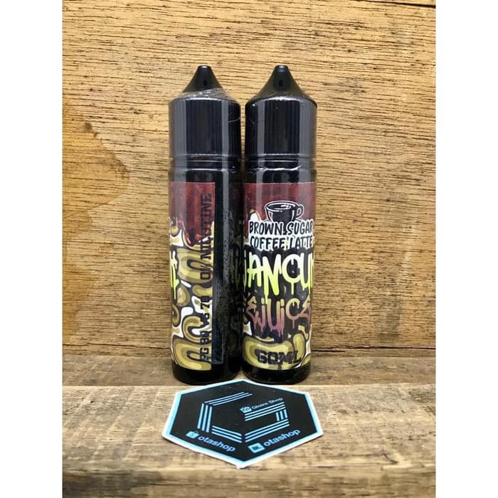 Brown Sugar Coffee Latte by Jancuk Ejuice 60ml 0mg liquid kopi