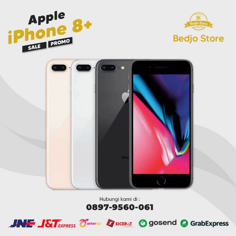 second IPHONE 8 PLUS 64GB mulus fullset | Shopee Indonesia