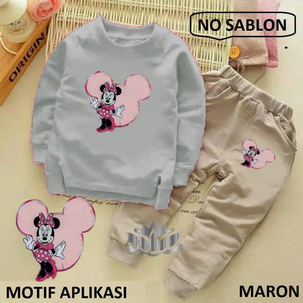 VGN SETELAN MICKEY REST / PAKAIAN ANAK-ANAK / FASHION ANAK-ANAK / SETELAN ANAK TERMURAH / SET ANAK