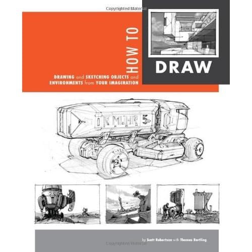 Buku Scott Robertson and Thomas Bertling - How to Draw drawing - murah