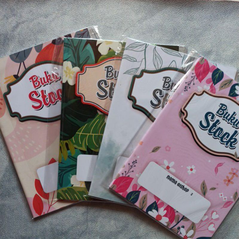 

BUKU STOCK seukuran buku tulis