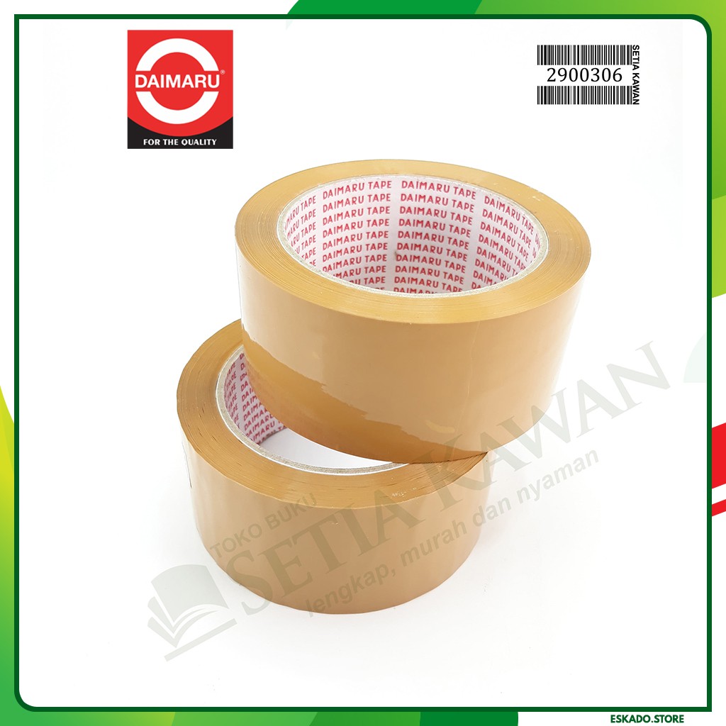 Lakban Coklat DAIMARU 2 Inch (48 mm x 90 Yard)