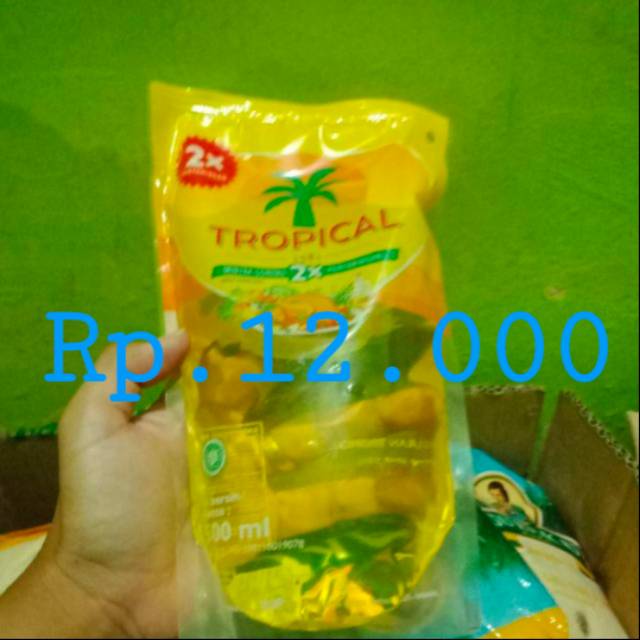 

Minyak Goreng Tropical Berat 500 ml