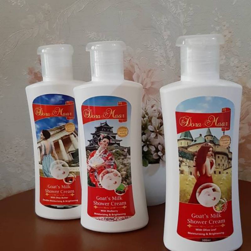 Dora Maar Goats Milk Shower Cream Flawless White 300ml
