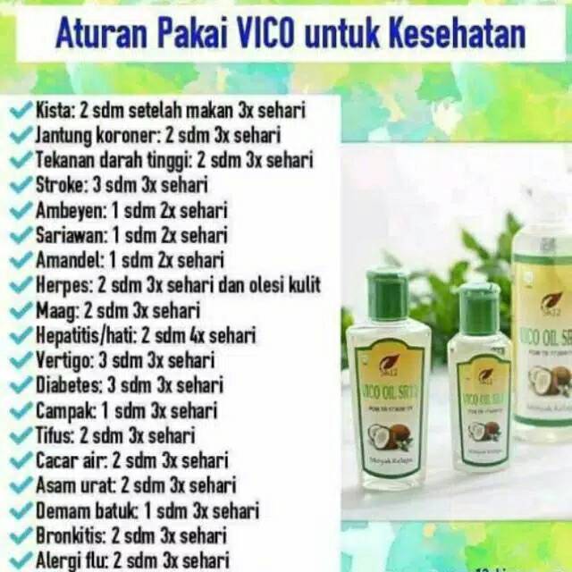 Virgin Coconut Oil | MINYAK KELAPA MURNI | VICO SR12 | VCO SR12  | penggemuk pelangsing obat jerawat