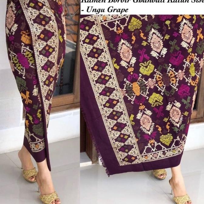 paling diminati] Kain bali motif songket bordir