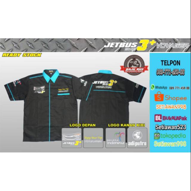 Kemeja JETBUS 3+ SHD VOYAGER