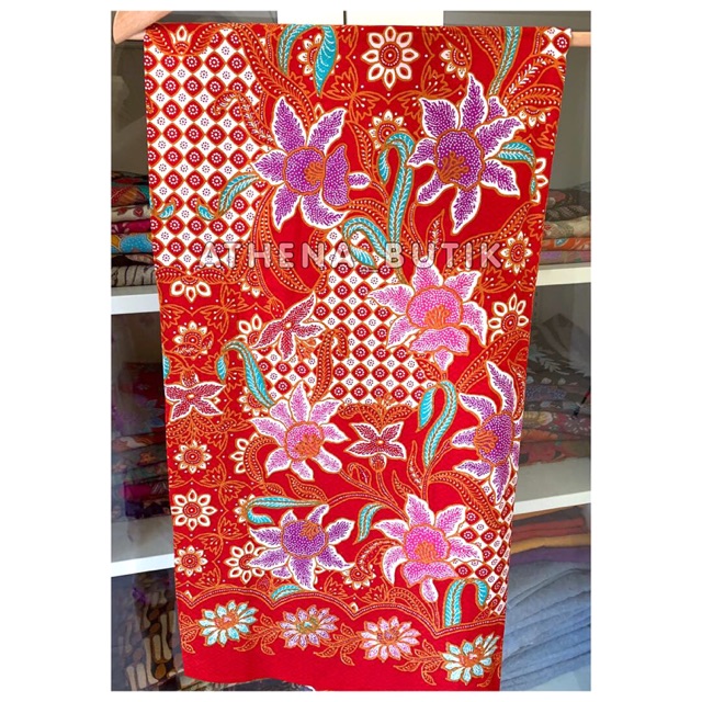 Batik Dolbi Dolby Doby Dobby Dobi Kain Seragam Garutan Wonogiren Solo Cap Lukis Wayang Burung Motif