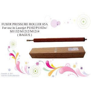 FUSER PRESSURE ROLLER 85A For use in Laserjet P1102 (BAGUS)