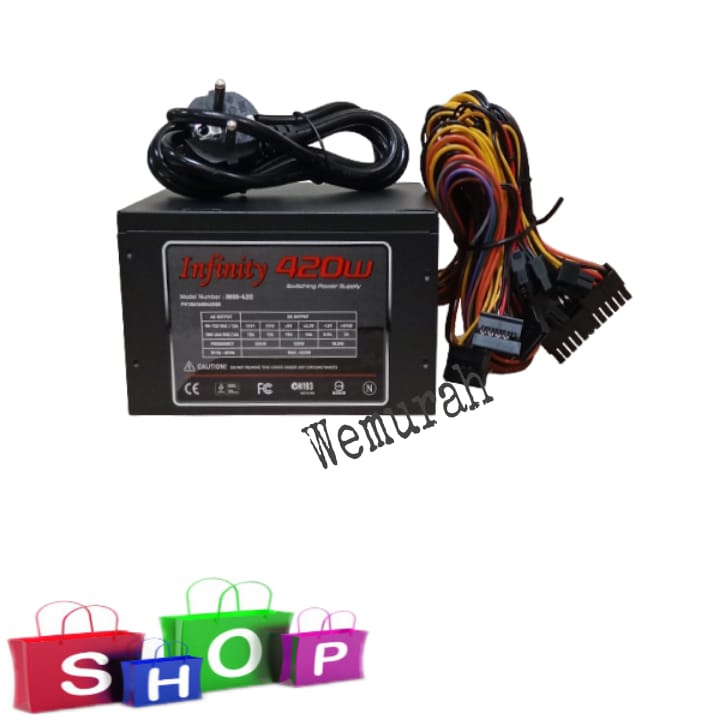 PSU 400 Watt 80+ Bronze - Power Supply 400W Gaming -Psu Gaming VGA