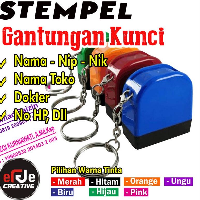 

[KODE ZMBUL] STEMPEL NAMA | DOKTER | BIDAN | PERAWAT | NIP | NAMA NOMOR HP | JABATAN