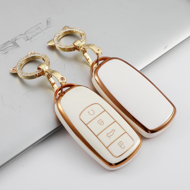 Casing Kunci Mobil 4 Tombol Bahan TPU Untuk Chery Tiggo 8 PLUS 8Pro 7Pro Arrizo 5 PLUS 2021