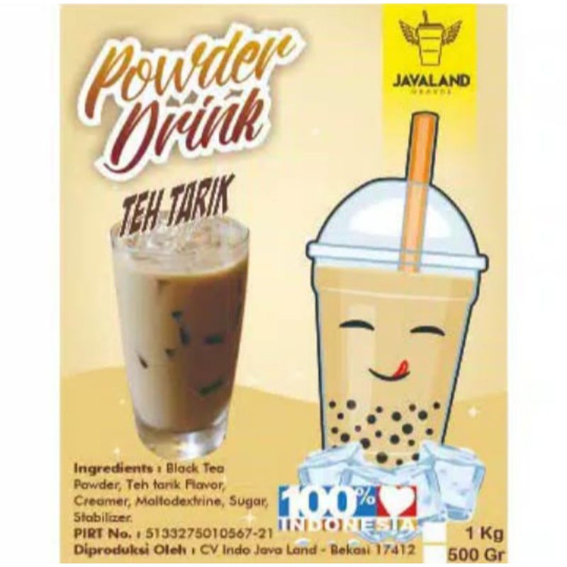 bubuk minuman tea tarik 1 kg