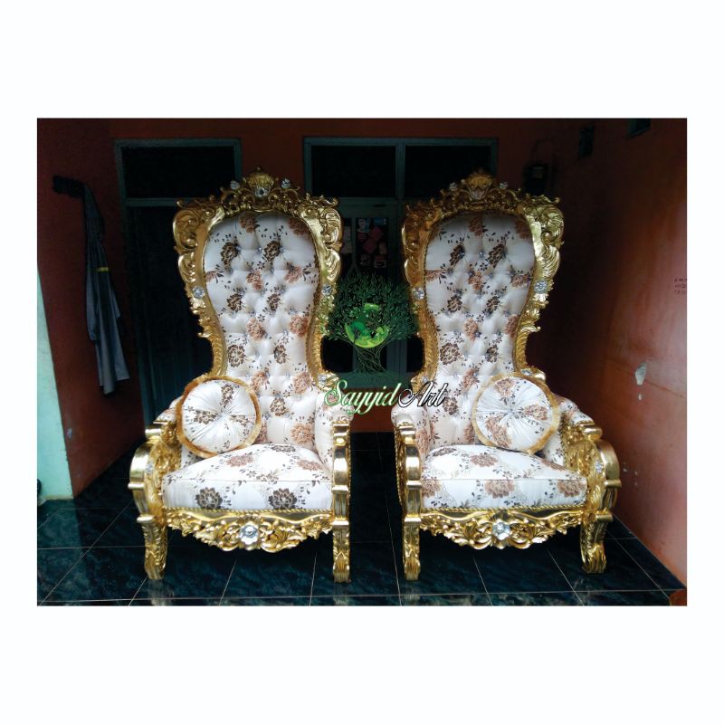 kursi tamu bellagio raja full emas tempel