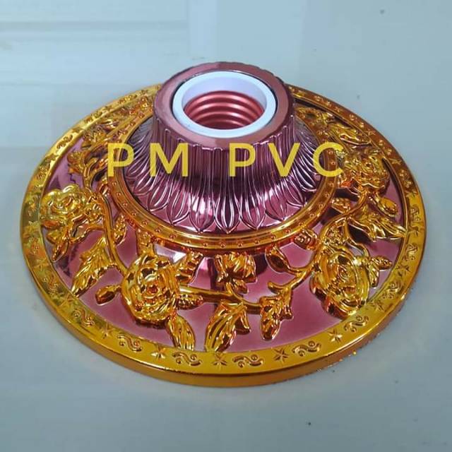 Fitting Lampu Hias / Fitting Lampu Tempel Plafon Motif