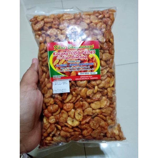 

KACANG TOBA PEDAS KEMASAN 500GR