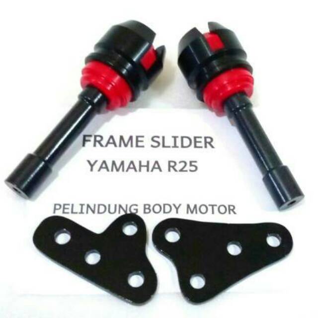 FRAME SLIDER YAMAHA R25 pelindung bodi motor yamaha all R25