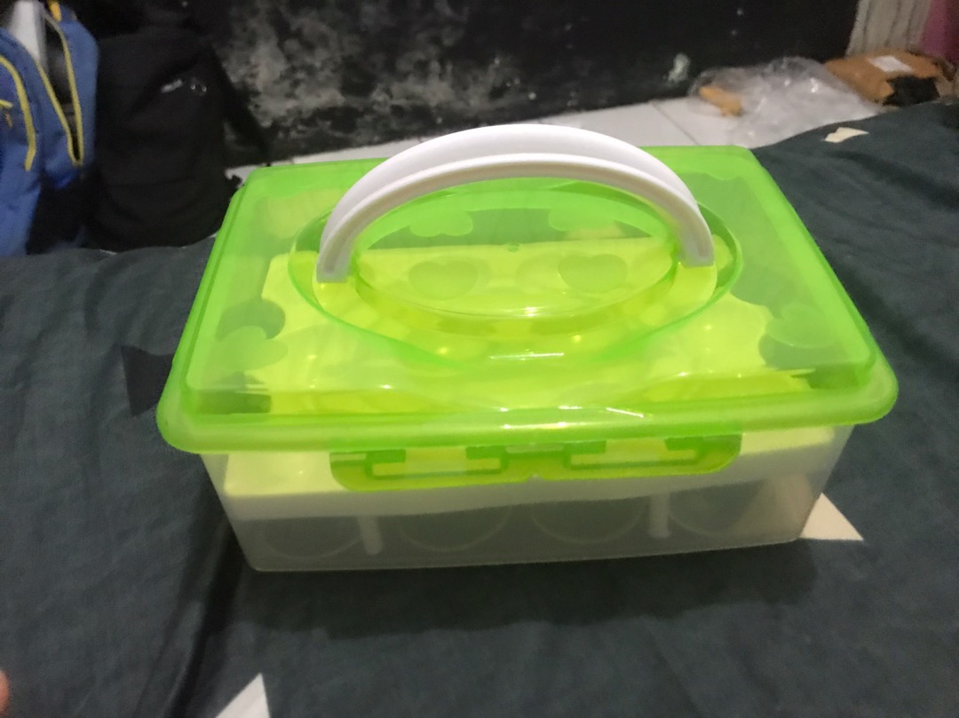 Box Telur Isi 24 Butir Tempat Penyimpan Telur Handle