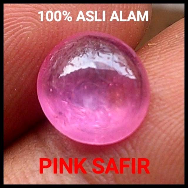 DISKON BATU SAFIR NATURAL PINK SAPPHIRE 100% ASLI ALAM BUKAN LAB CREATED WARNA HQ KILAB MANTAB