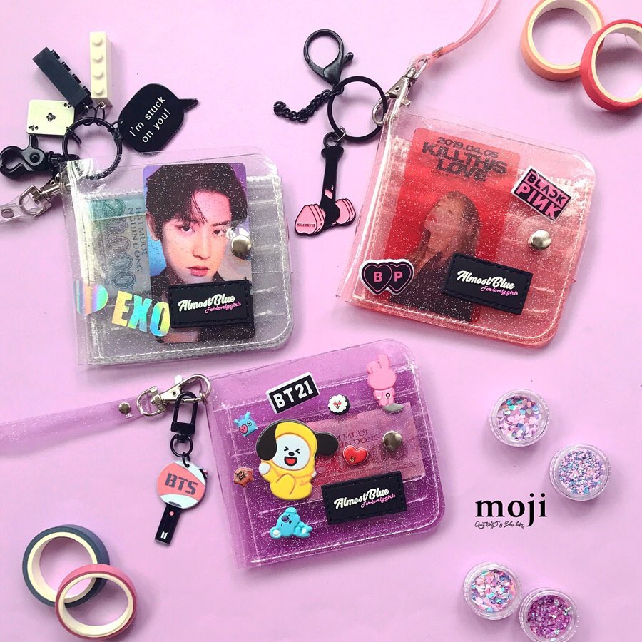 READY STOCK Dompet Transparan Almostblur jelly wallet READY STOCK Dompet Transparan Almostblur jelly wallet