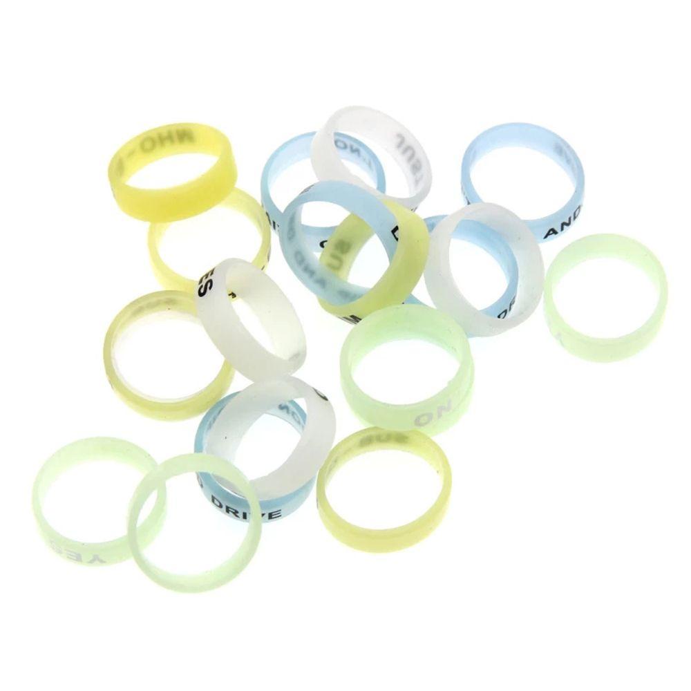 Lanfy Pancing Case Pelindung Cincin Hias Alat Pancing Tongkat Dekorasi Rod Stop Ring Silicone 13mm 22mm Pancing Luminous Ring