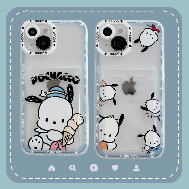 Soft Case Pelindung Lensa Transparan Motif Kartun Untuk iPhone 12 13 Pro MAX 11 X XR XS MAX 7 8 Plus