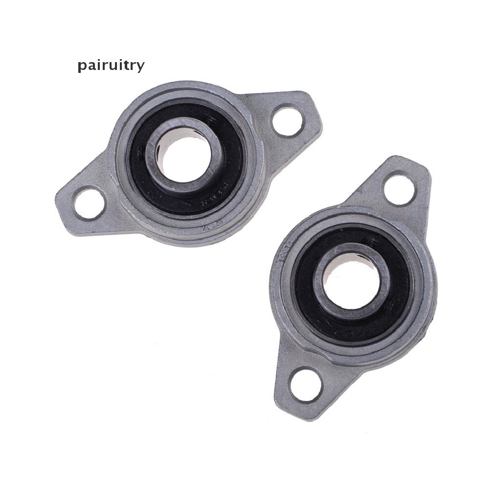 Prt 2Pcs KFL000 Bearing Block Belah Ketupat Diameter 10mm PRT