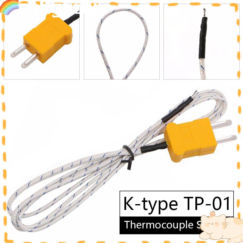 Solighter Probe Tester Kabel Kualitas Tinggi Tp-01 TP-01 Tipe K Panjang 4 / 5 / 6M