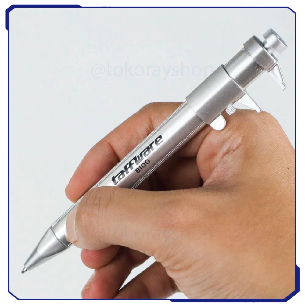 

Taffware Pena Multifungsi Ballpoint Measuring Tool Scale Ruler - B100
