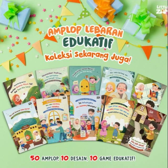 

Amplop lebaran edukatif murah
