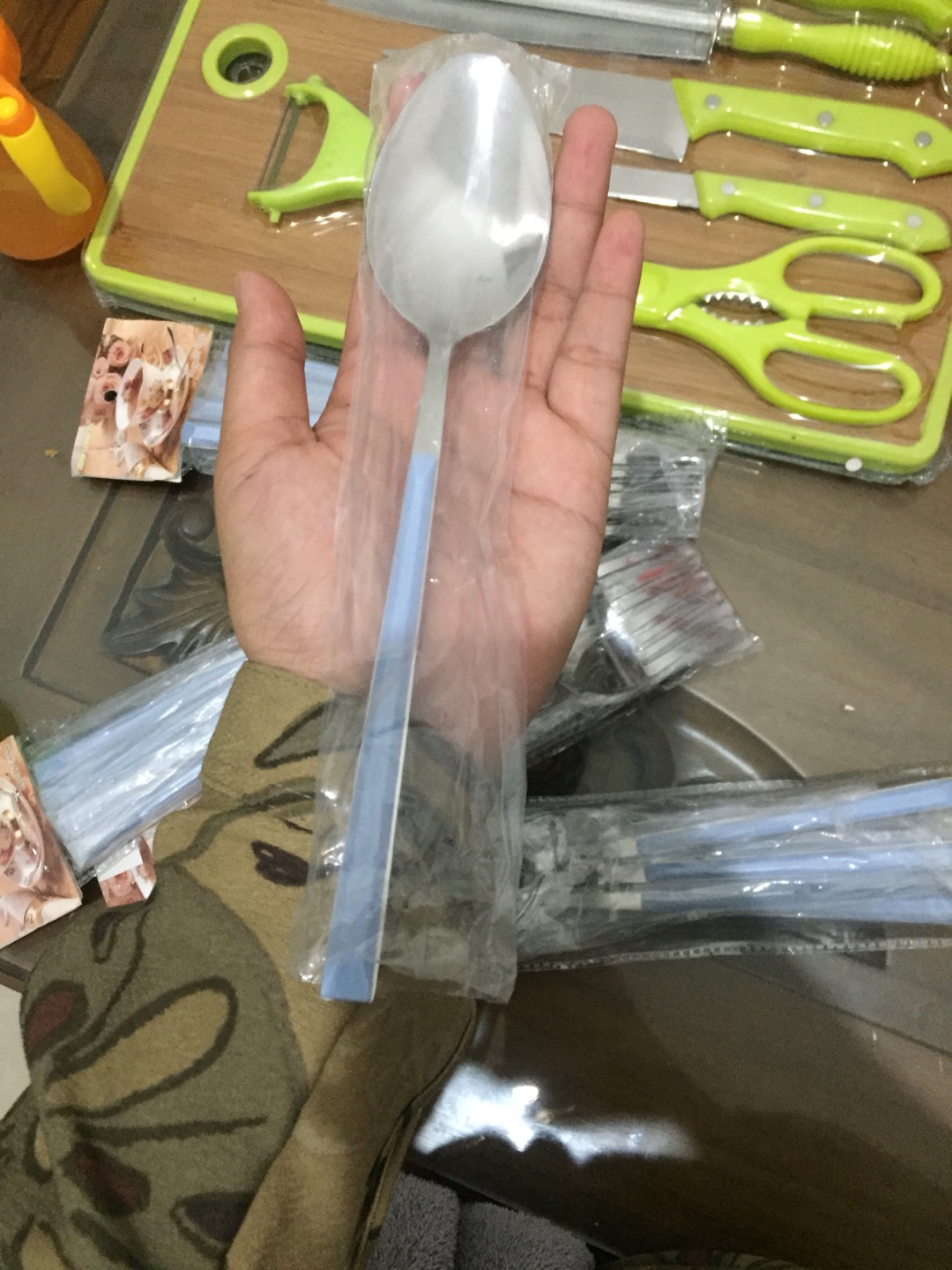 Pisau Set Stainless  Dilapis Anti Lengket 1 Set Isi 6 Termurah