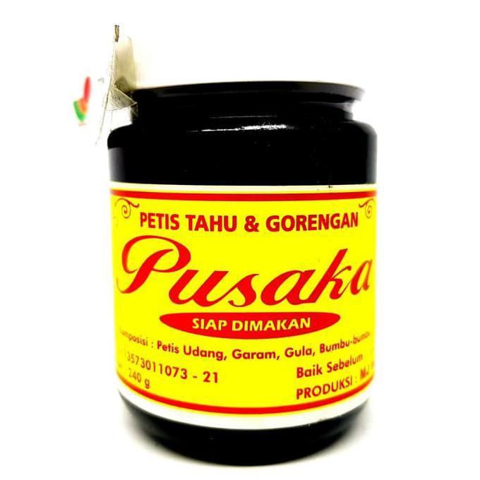 Buruan Serbu] Pusaka Petis Tahu Dan Gorengan 240Gr