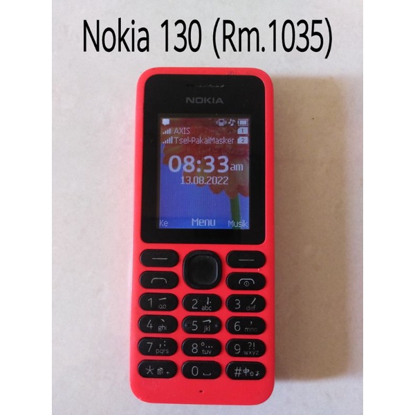 ✔️Nokia 130 (Rm.1035) Second Normal