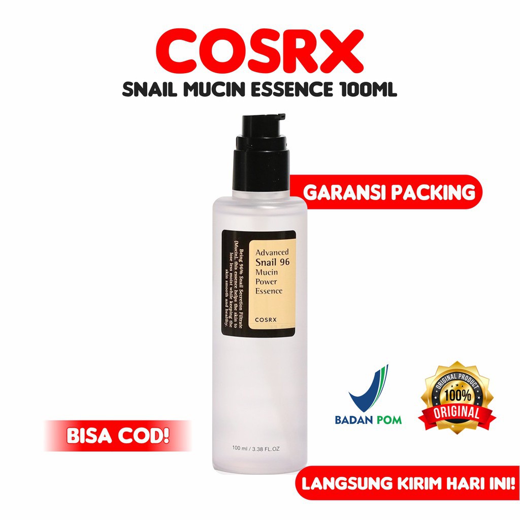 BPOM Cosrx Advanced Snail 96 Mucin Power Essence 100ml