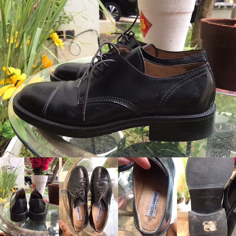 Dolce & Gabbana Pantofel Black Original Second