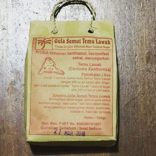 

Gula Semut Temulawak