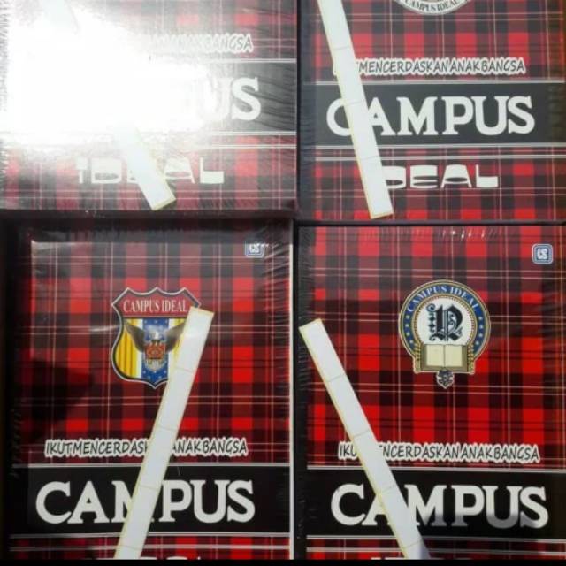Buku Tulis Campus
100 Lembar per buku