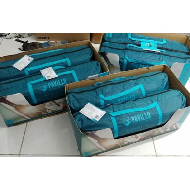 Tenda Bestway Pavillo x4 / Bestway 68091 Tenda Camping Dome 4 Orang | New Pavillo Activeridge 4