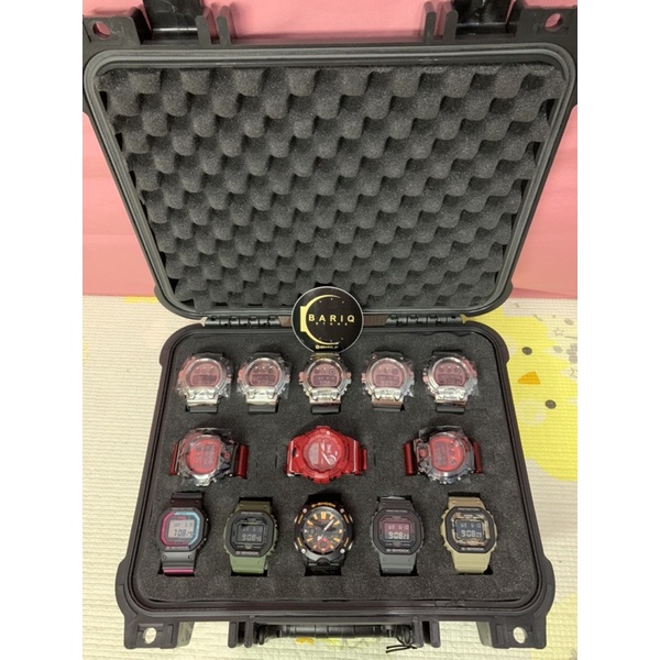 Krisbow koper jam tangan Gshock box pajangan G Shock protective case 339x296x152 pelican isi 13