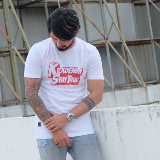 Kaos Kick Denim Original Size M